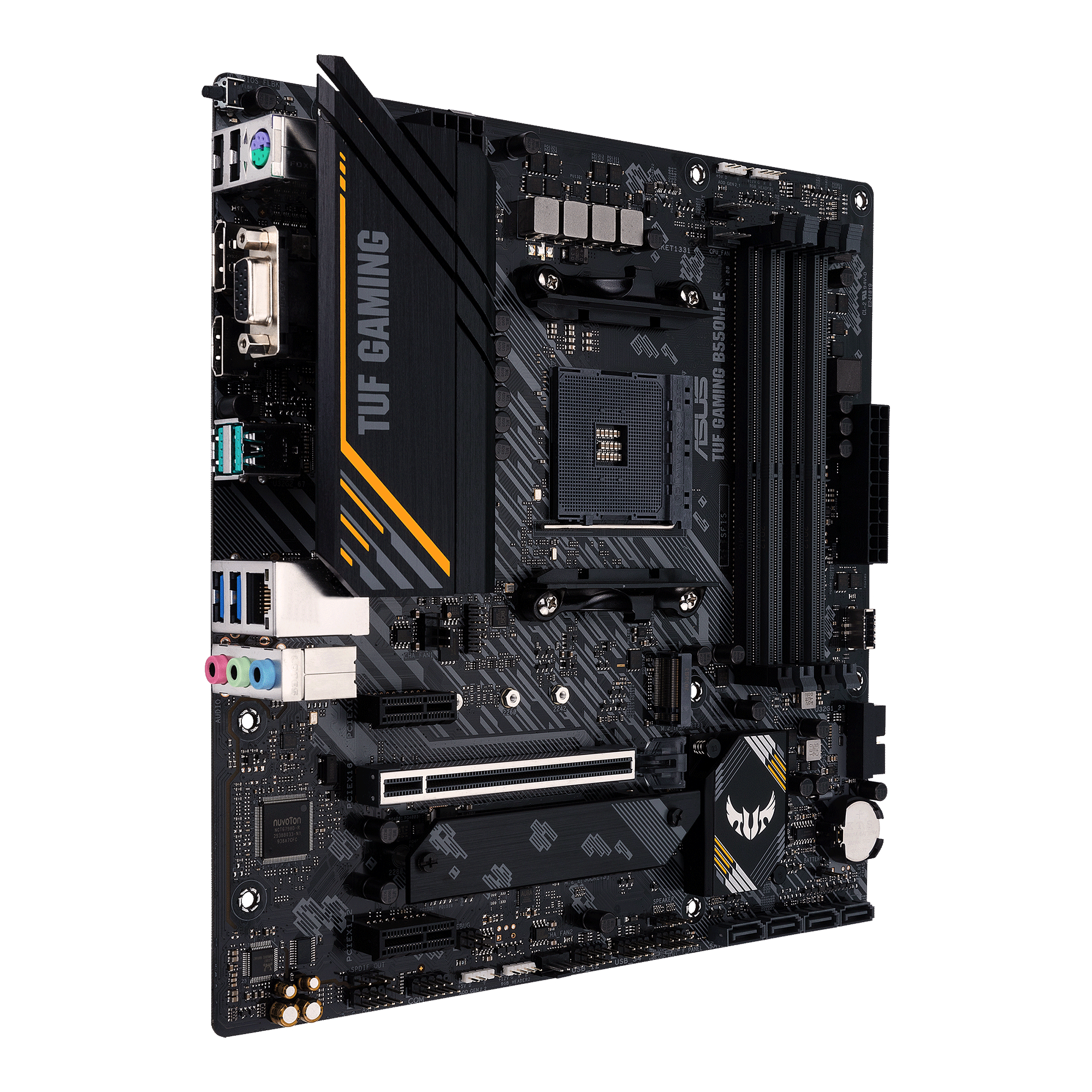 ASUS TUF GAMING B550M-E (90MB17U0-M0EAY0) Mainboard schwarz