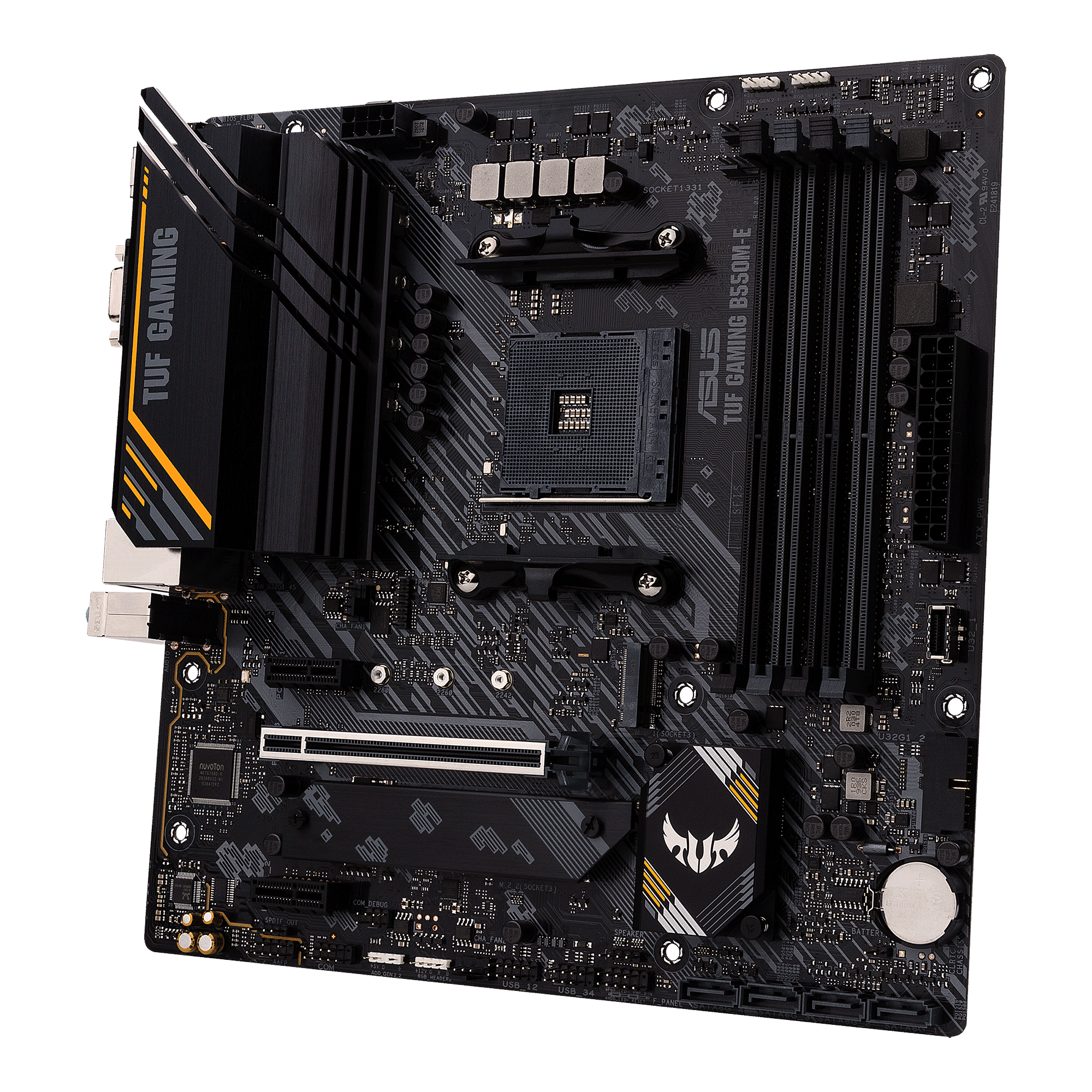 ASUS TUF GAMING B550M-E (90MB17U0-M0EAY0) Mainboard schwarz