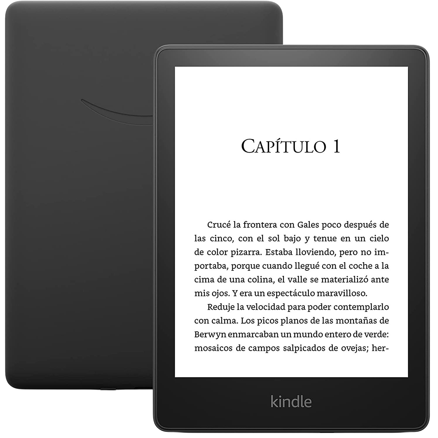 Ereader Amazon Kindle paperwhite 2021 6.8 300 ppp 8gb wifi impermeable con publicidad negro 8 ahora una pantalla de 68 y