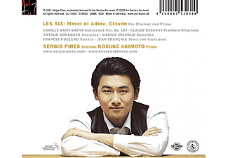 Pires, Sergio / Akimoto, Kosuke - Les Six,Merci Et Adieu Claude  - (CD)