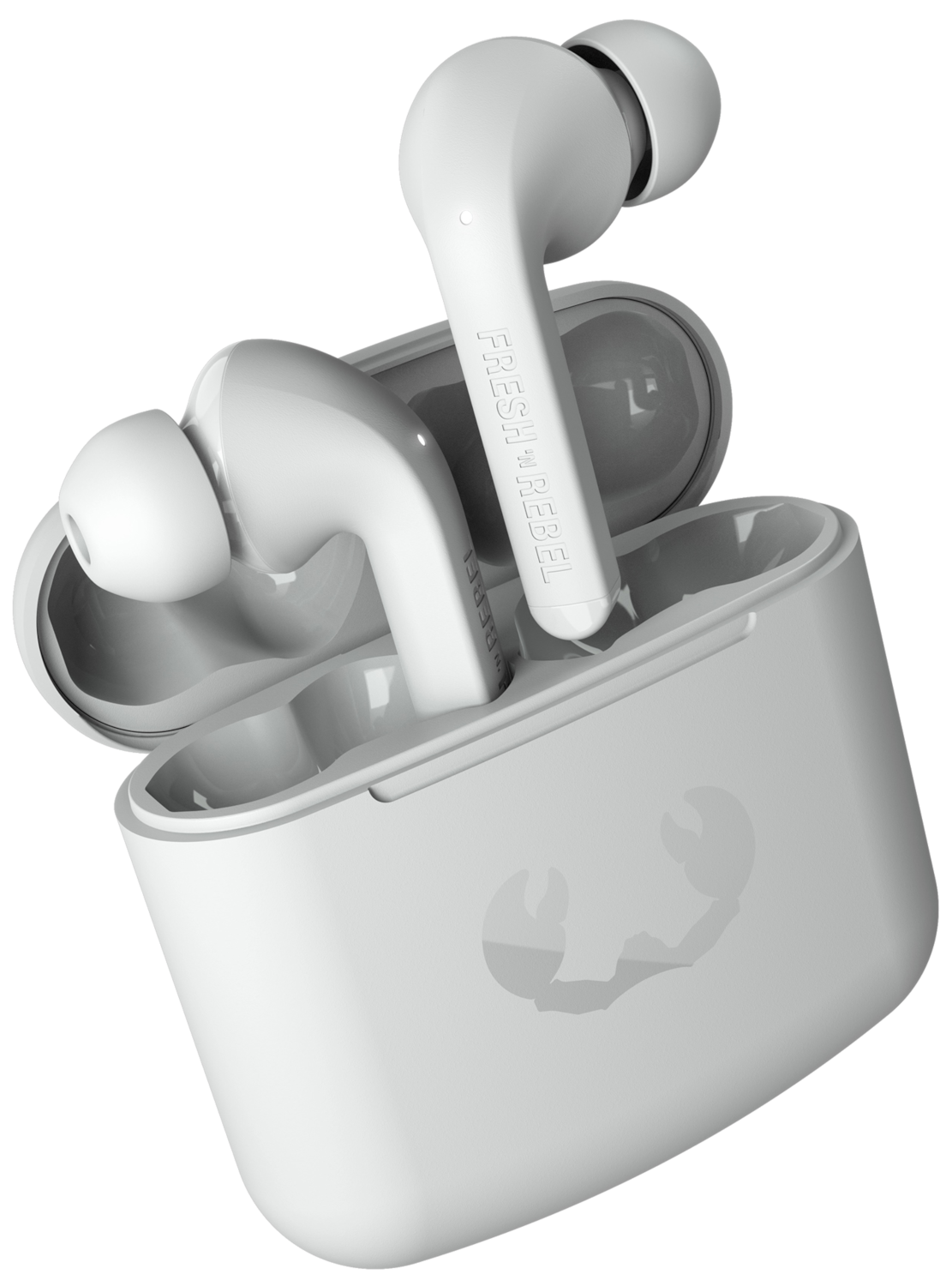 FRESH N REBEL 3TW1100IG TWINS 1 TIP TRUE WRLS IN-EAR ICE GREY In-ear Draadloze oortjes Grijs