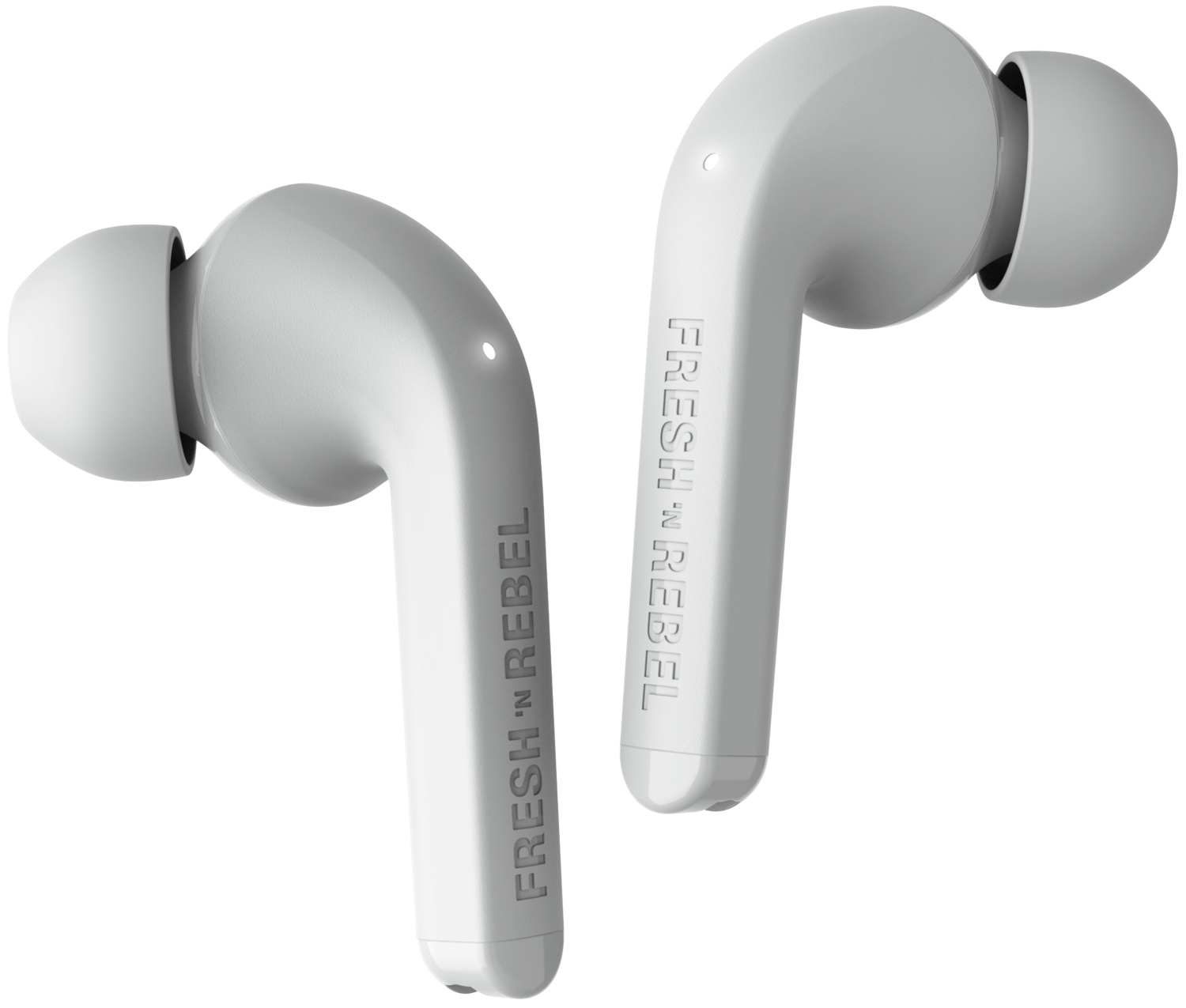 FRESH N REBEL 3TW1100IG TWINS 1 TIP TRUE WRLS IN-EAR ICE GREY In-ear Draadloze oortjes Grijs