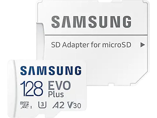 SAMSUNG Geheugenkaart microSD Evo Plus (2021) 128 GB V30 (MB-MC128KA/EU)