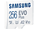 SAMSUNG Carte mémoire microSD Evo Plus (2021) 256 GB V30 (MB-MC256KA/EU)