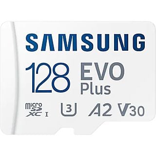 SAMSUNG Carte mémoire microSD Evo Plus (2021) 128 GB V30 (MB-MC128KA/EU)