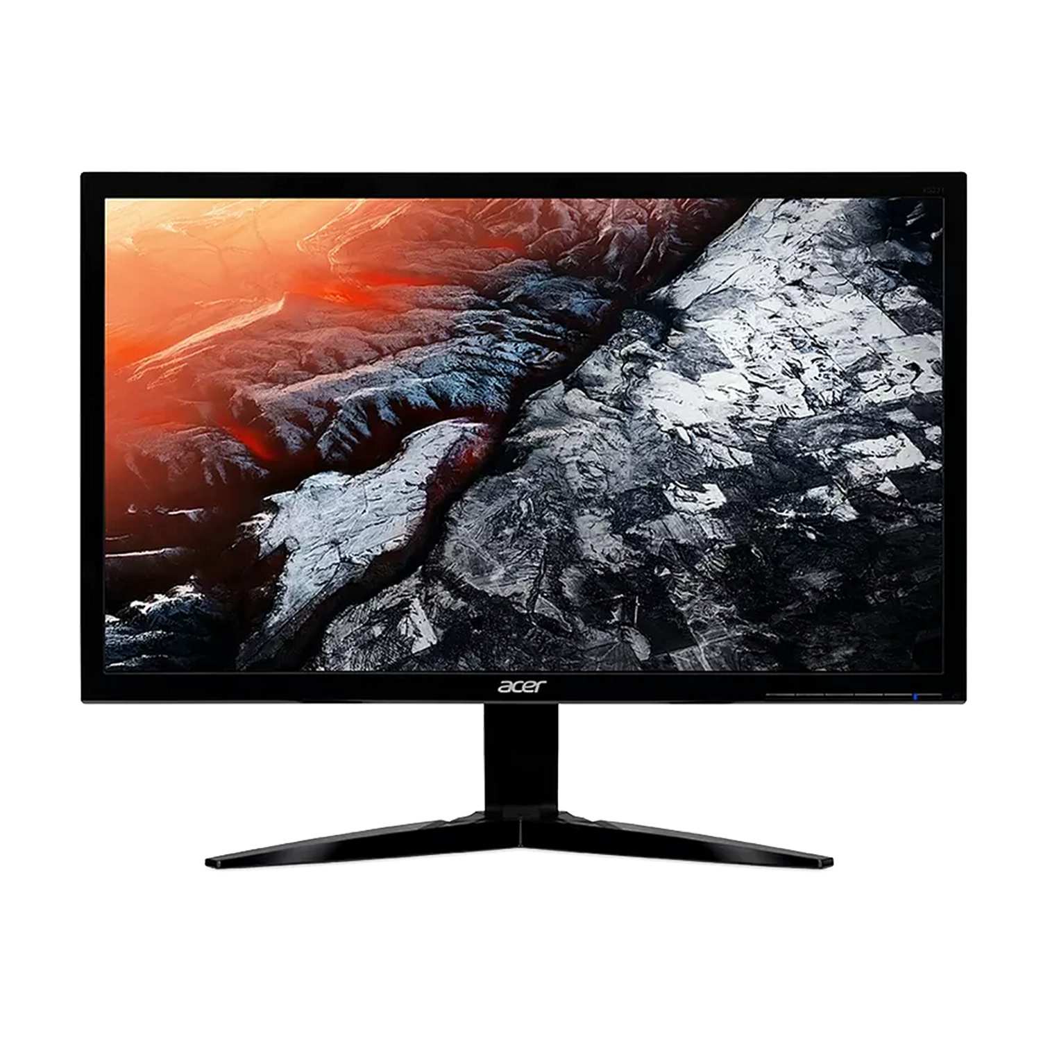 REACONDICIONADO Seminuevo(*) Monitor gaming - Acer Nitro QG221QBII, 21.5" FullHD, 1 ms, ComfyView, FreeSync, 75 Hz, VGA, HDMI, Negro