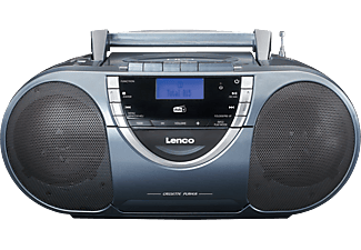 LENCO SCD-6800 - Boombox (FM, DAB, DAB+, Argent)