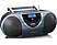 LENCO SCD-6800 - Boombox (FM, DAB, DAB+, Silber)