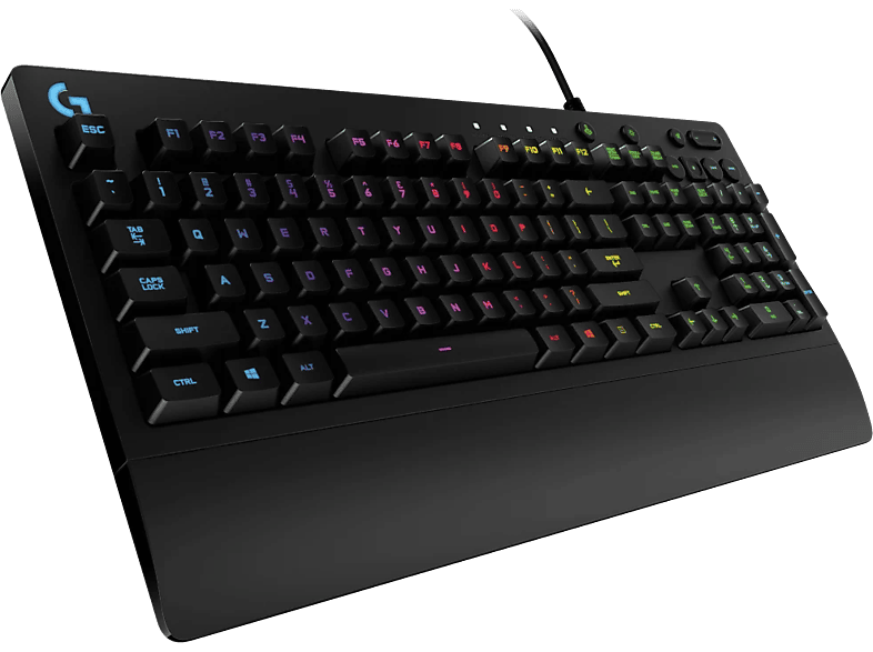 LOGITECH G213 billentyűzet, Magyar kiosztás, fekete, RGB (920-010739)