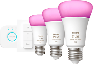 PHILIPS HUE Starter-Kit - Beleuchtungsset (Weiss)