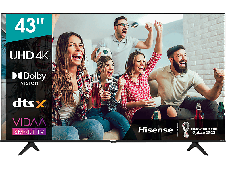 Hisense 43A6BG TV UHD 4K de 43"