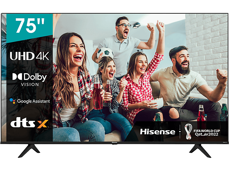 TV LED 75" | Hisense 75A6G