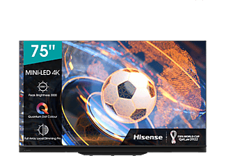 TV ULED 75" - Hisense 75U9GQ, UHD Premium 4K, Mini LED,  HDR10+, 120Hz, Ultra motion, FALD, D. Atmos, Negro