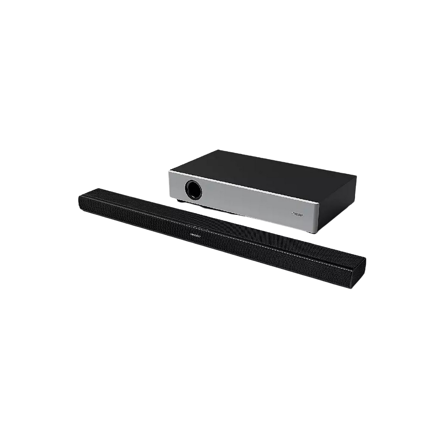 Sharp Htsbw160 2.1 barra de sonido cine en casa subwoofer bluetooth control rango hdmi arccec 360 w potencia color negro slim 360w altavoz soundbar canales blanco 60