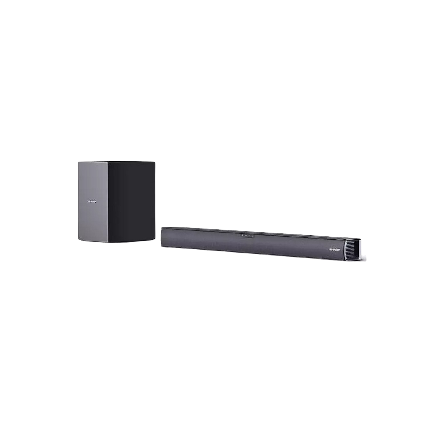 Sharp Htsbw182 Soundbar 2.1 slim con subwoofer bluetooth hdmi arccec 160w audio digital aux negro 74 cm barra de sonido 160