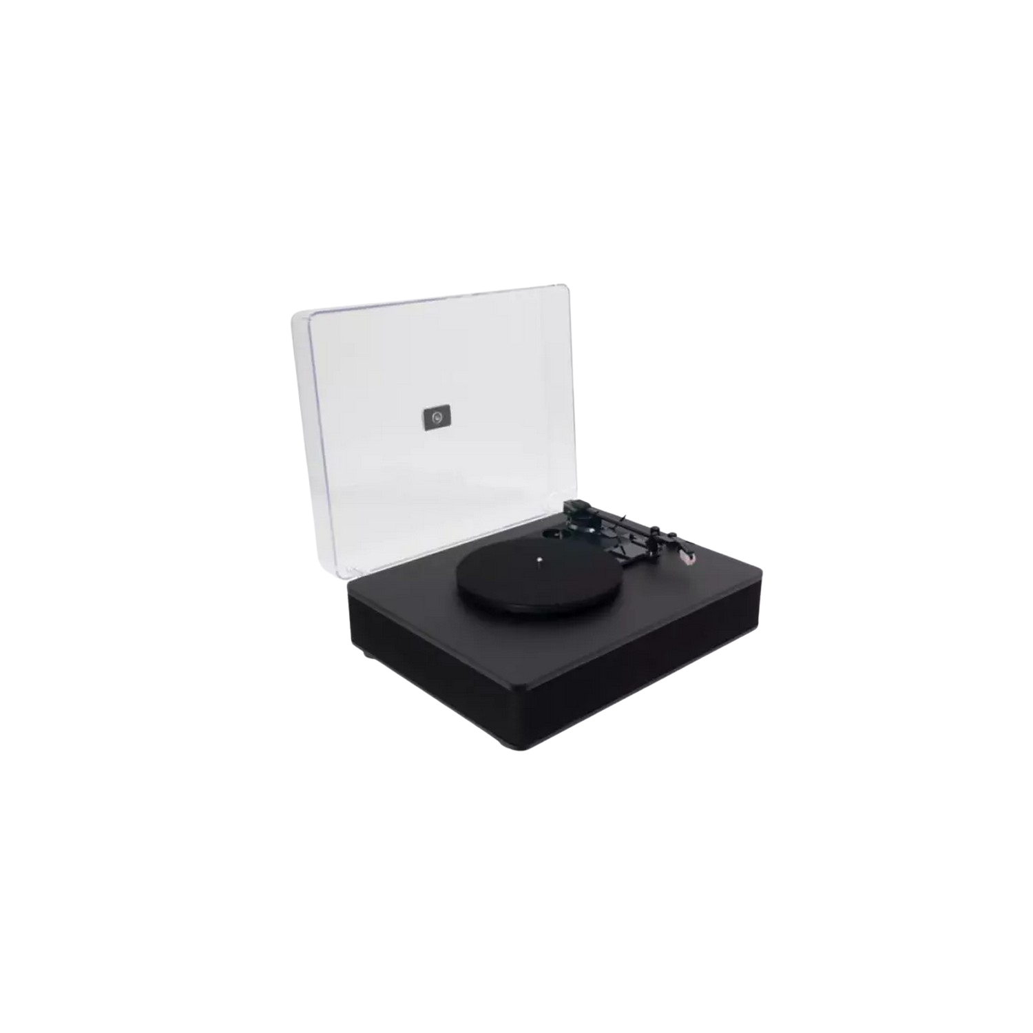 Tocadiscos - Fonestar VINYL-25AMP, Sistema de audio Hi-Fi, USB/MP3, Servo motor CC, Negro
