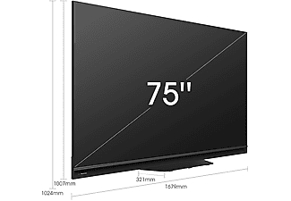TV ULED 75" - Hisense 75U9GQ, UHD Premium 4K, Mini LED,  HDR10+, 120Hz, Ultra motion, FALD, D. Atmos, Negro