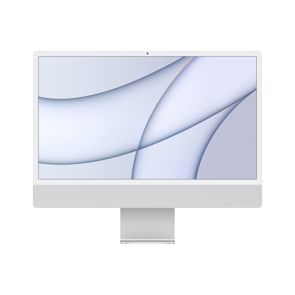 APPLE iMac 24" M1 256 GB Silver 2021 (MGPC3F)