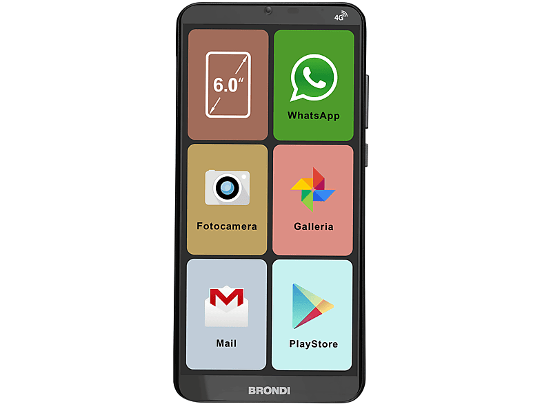 Brondi Telefono cellulare con sportellino dual SIM - Telitaly