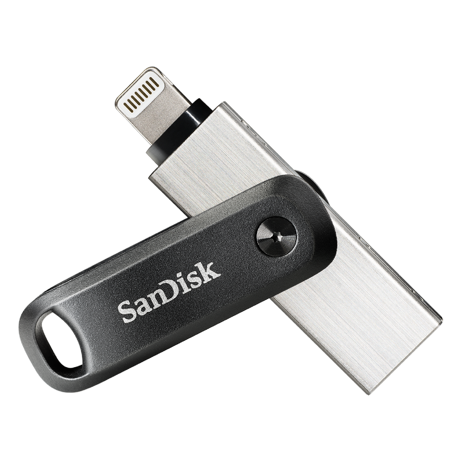 Sandisk Ixpand Go memoria flash usb de 256 gb para iphone y ipad drive 3.0 otg windows mac negro sdix60n256ggn6ne 256gb 3.0lightning pendrive a 3.0lightnin 3.2 1 3.1