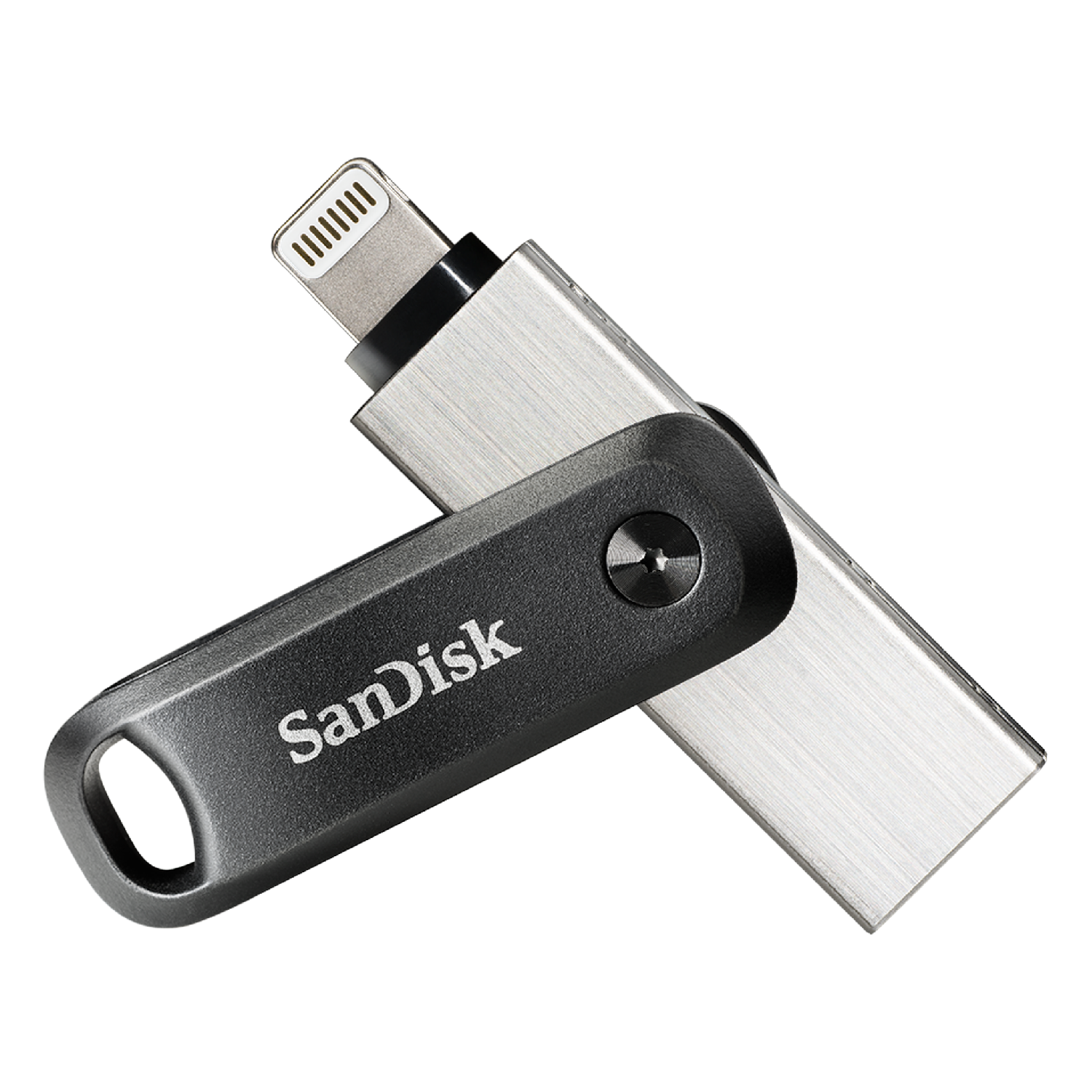 Sandisk Ixpand Go memoria flash usb de 256 gb para iphone y ipad drive 3.0 otg windows mac negro sdix60n256ggn6ne 256gb 3.0lightning pendrive a 3.0lightnin 3.2 1 3.1