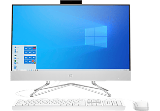 HP 24-df1303ng, All-in-One PC mit 23,8 Zoll Display, Intel® Core™ i3 Prozessor, 8 GB RAM, 512 GB SSD, Intel® UHD Grafik, Weiß