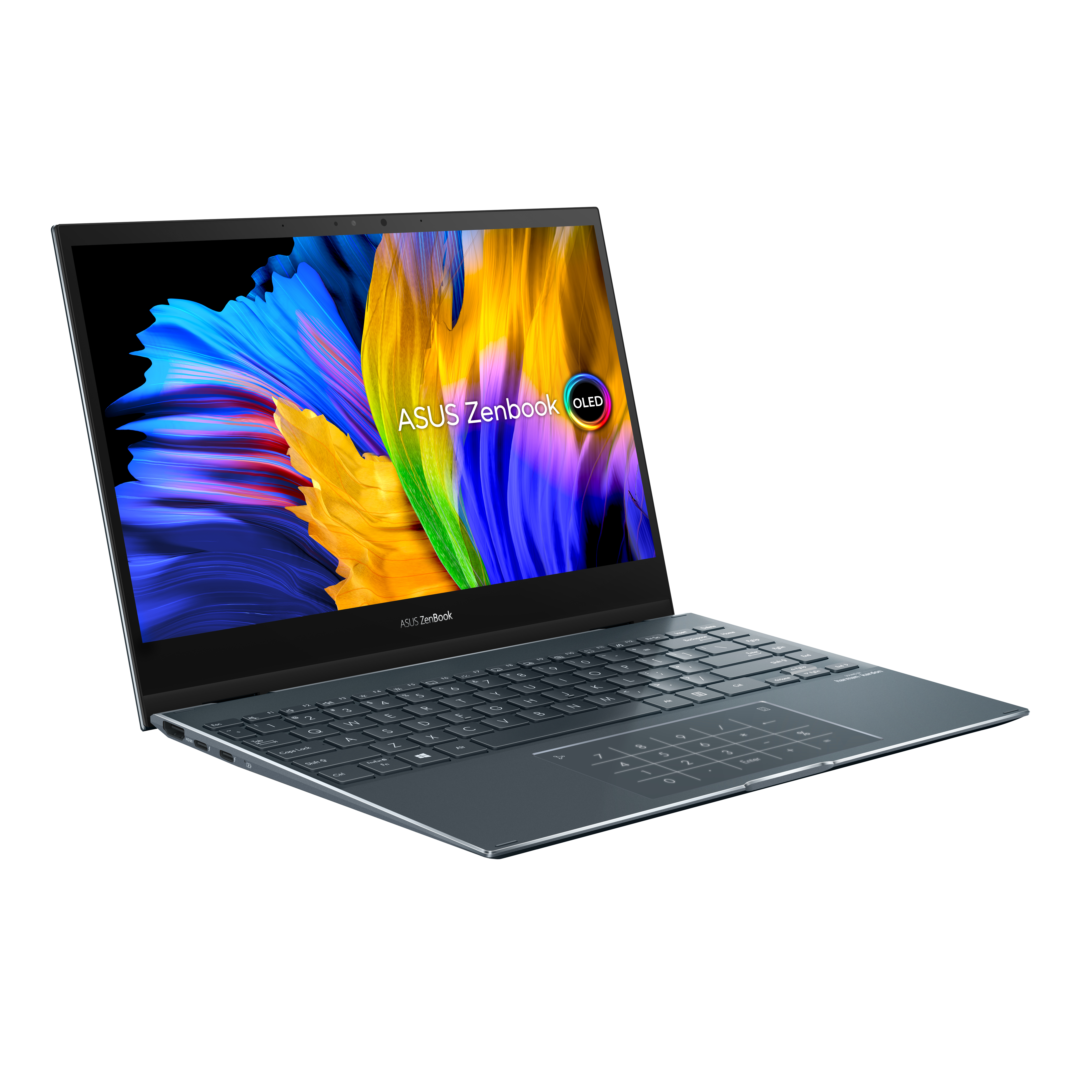 ASUS Zenbook Flip 13 OLED UX363EA-HP536W, Intel® Evo™ - 13,3 Zoll - Intel® Core™ i7 i7-1165G7 (Evo) - 16 GB - 512 GB - Intel® Iris® Xᵉ - Windows 11 Home