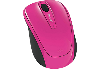 Ratón inalámbrico - Microsoft Wireless Mobile Mouse 3500, Rosa