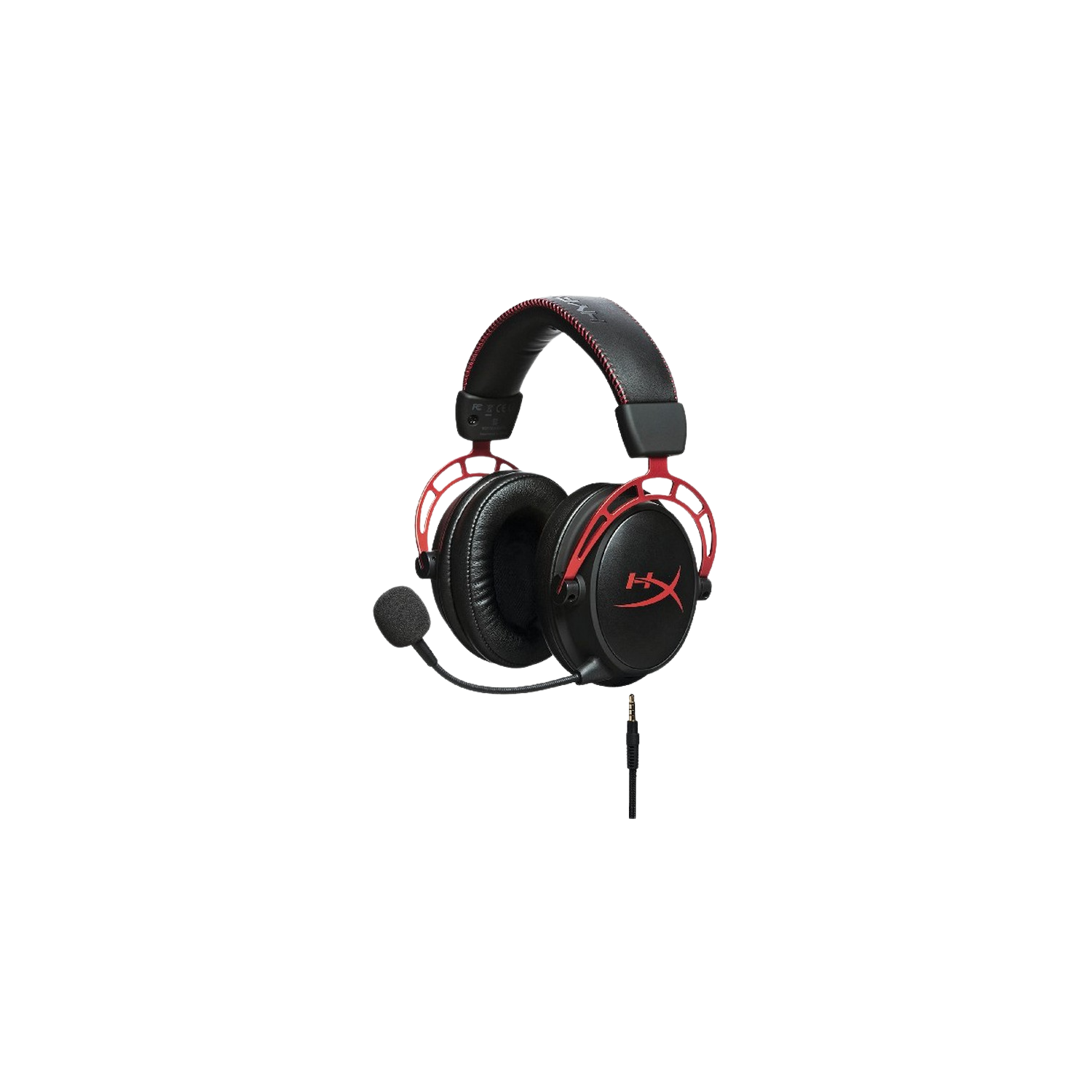 Auriculares gaming - Kingston HyperX Cloud Alpha Pro, De diadema, Con cable, Multiplataforma, Micrófono, Negro