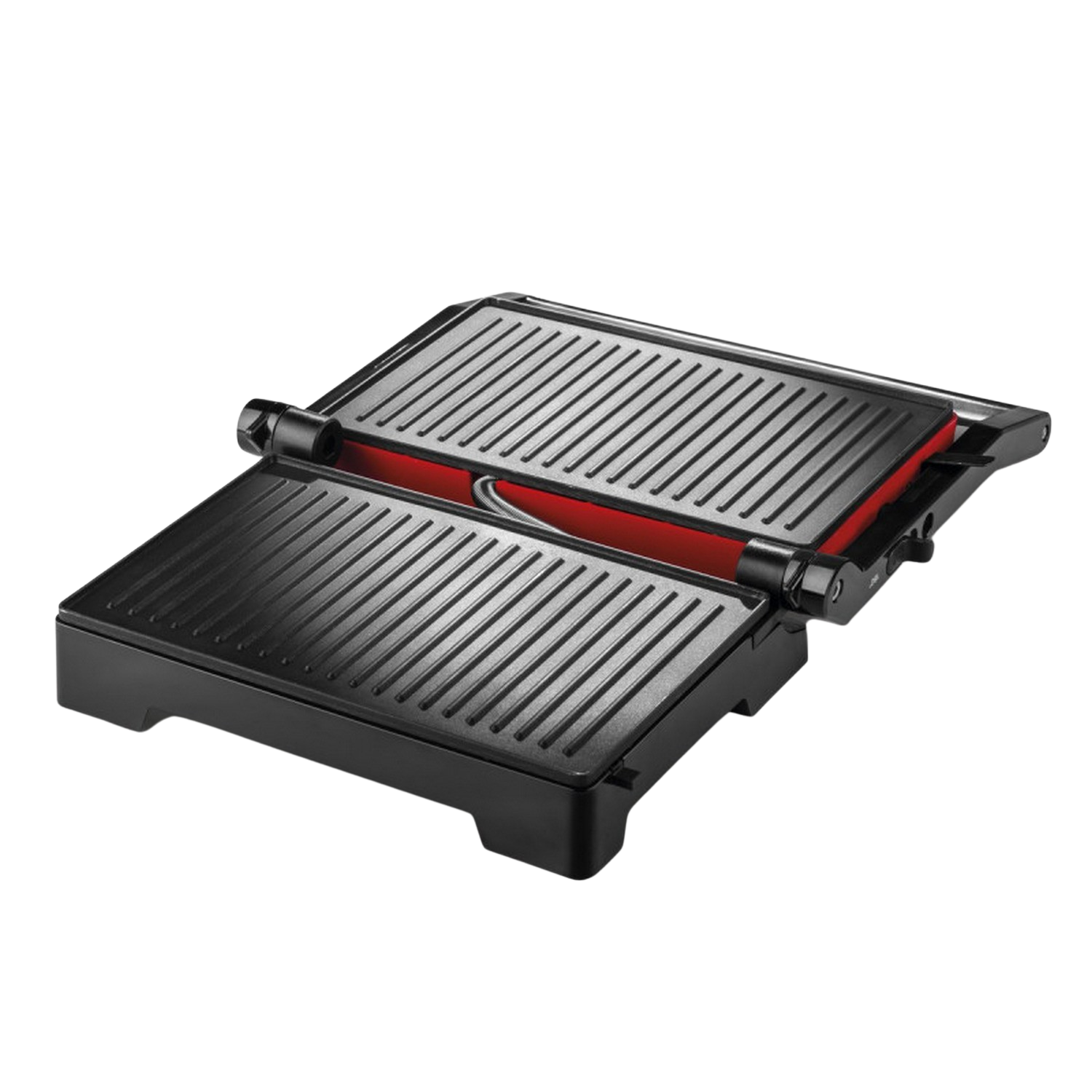 Ufesa Pr1000 Fuji parilla panini press grill 1000w placas antiadherentes apertura 180º asa toque frio 1000 control de temperatura