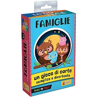 GIOCO LISCIANI CARTE FAMIGLIE