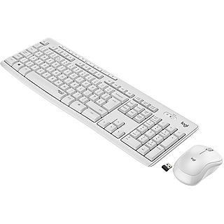 Tastiera + Mouse LOGITECH MK 295 bianca