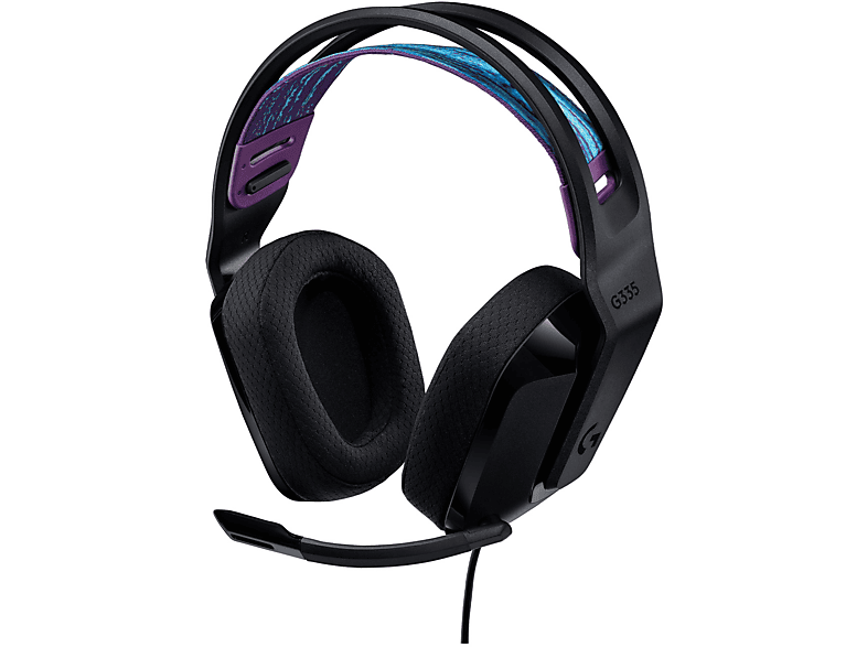 LOGITECH G335 Gaming Headset CUFFIE PC, Black