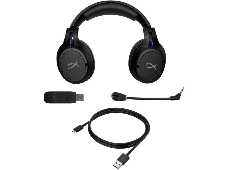 HyperX Cloud Flight – Cuffie per il gaming wireless per PS5 e PS4,  autonomia massima di 30