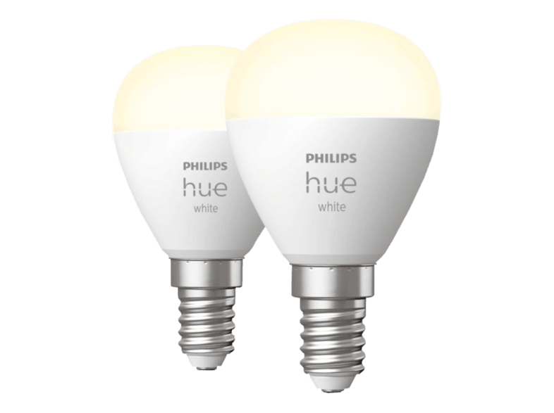 Acquistare PHILIPS HUE Confezione doppia white P45 E14 lampada LED