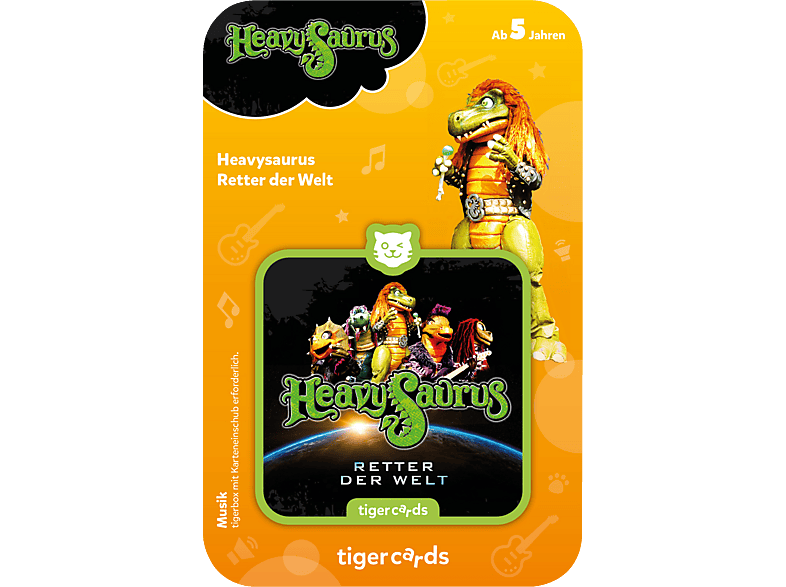 Tigercard „Heavysaurus – Retter Der Welt“ – Hörspiel Für Tigerbox TOUCH