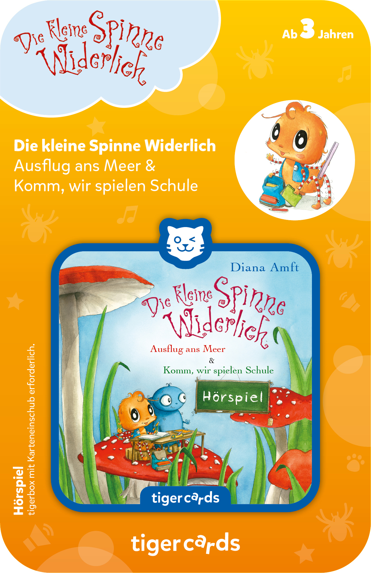 TIGERMEDIA Tigercard Die ans - Schule Ausflug Komm, Widerlich kleine & Mehrfarbig Meer Tigercard, Spinne wir spielen