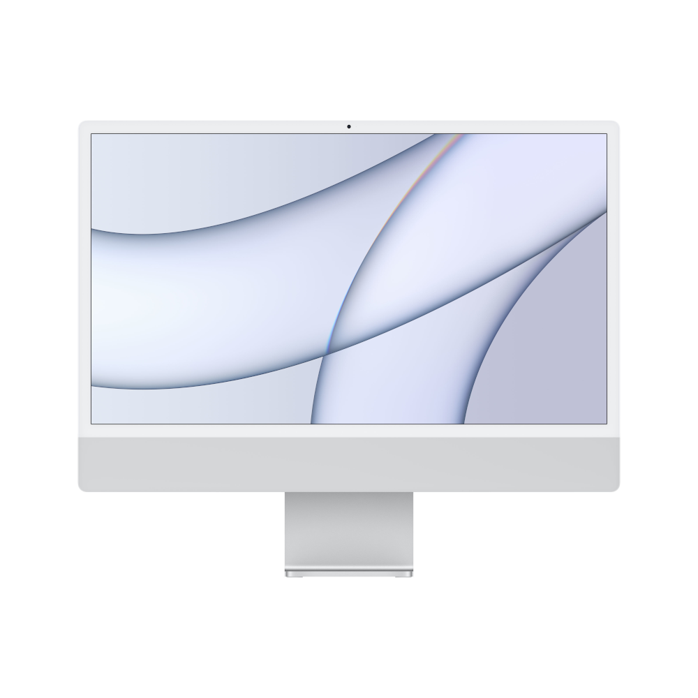 APPLE iMac 24" M1 256 GB Silver 2021 (MGTF3F)