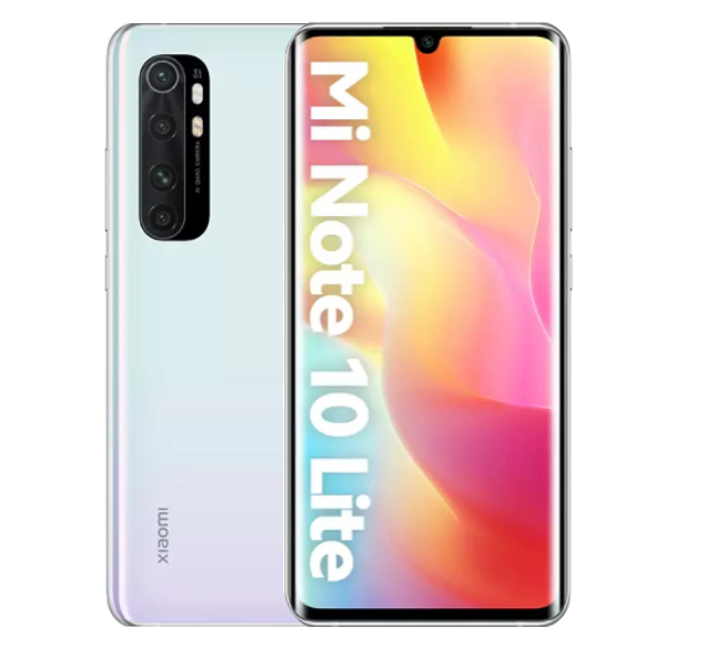 XIAOMI Mi Note 10 lite 128 GB Glacier White Dual SIM