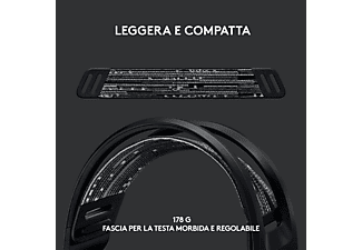 LOGITECH G733 PS4/PC CUFFIE GAMING, NERO
