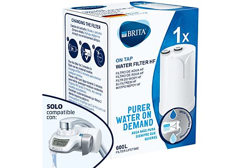 Recambio de filtros - Brita On Tap HF, Compatible con sistema On Tap de Brita, 600 L, Blanco
