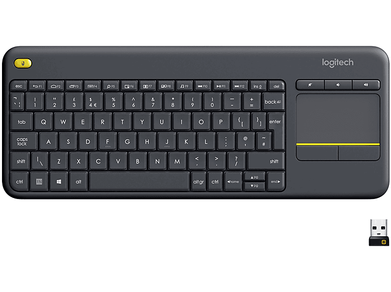 Logitech k380 multidevice tastiera bluetooth wireless, design easyswitch,  sottile, portatile, 2 anni di batteria, funziona con pc, laptop, windows,  mac, android, ipad os, apple tv