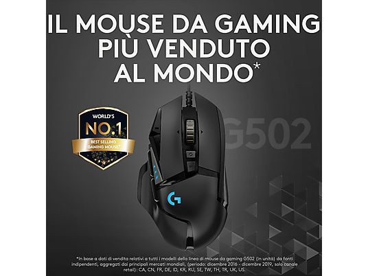 MOUSE GAMING LOGITECH G502 HERO