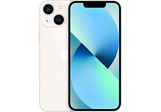 iPhone 13 mini, Blanco estrella, 256 GB, 5G, 5.4" Super Retina XDR, Chip A15 Bionic, iOS MediaMarkt