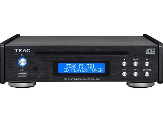 TEAC PD-301 - CD-DAB-Spieler (Schwarz)