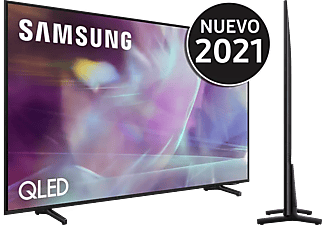 TV QLED 55" - Samsung QE55Q60AAUXXC, UHD 4K, Smart TV, HDR10+, Tizen, Motion Xcelerator, Control de voz, Negro
