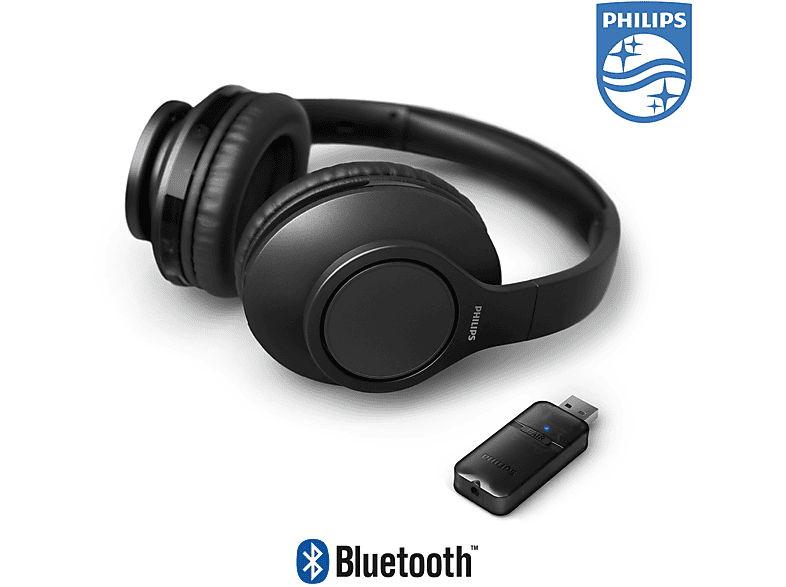 Philips Tah6206Bk/00 Cuffie Wireless, Black