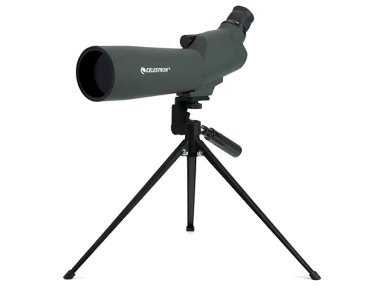 Telescopios Terrestres - Celestron Upclose 60mm 20-60x, 45º, Refractor, Verde