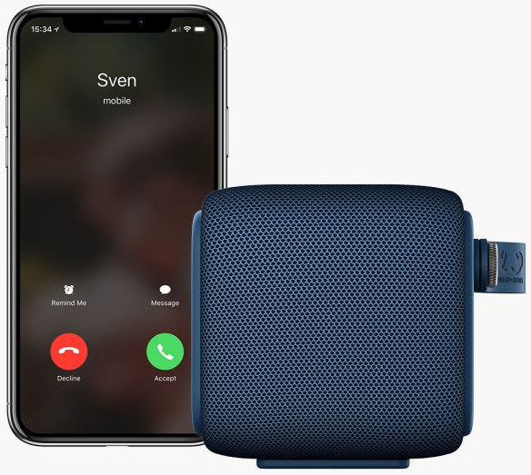FRESH N REBEL Enceinte portable Rockbox Bold S Steel Blue (1RB6000SB)
