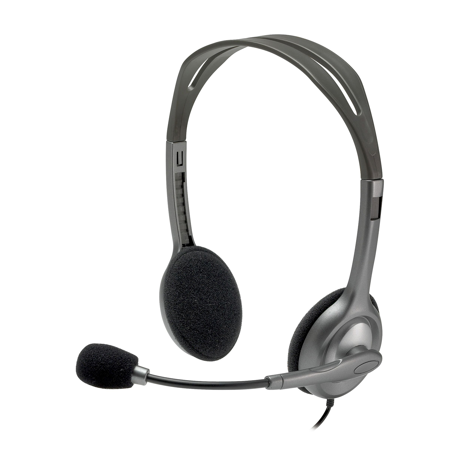 Logitech H111 Cuffie PC, Nero